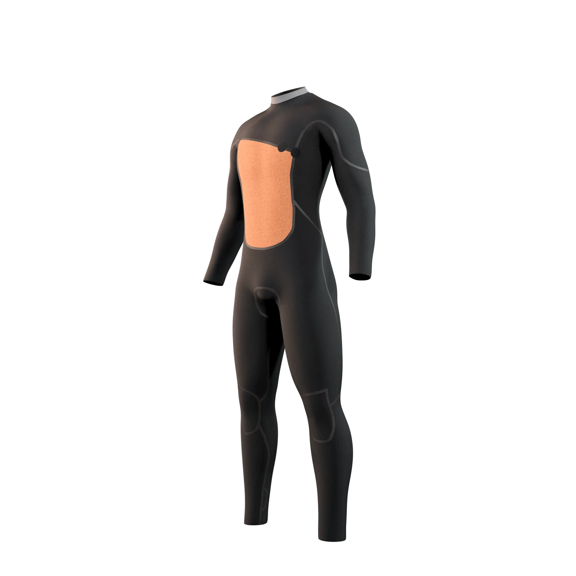 2024 Mystic The one Fullsuit 5/3mm Zipfree (Black) MYSTIC