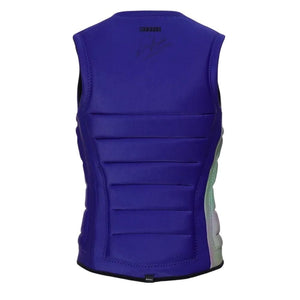 2024 Mystic Zodiac Women's Impact Vest Fzip Wake Black/Purple S2AS