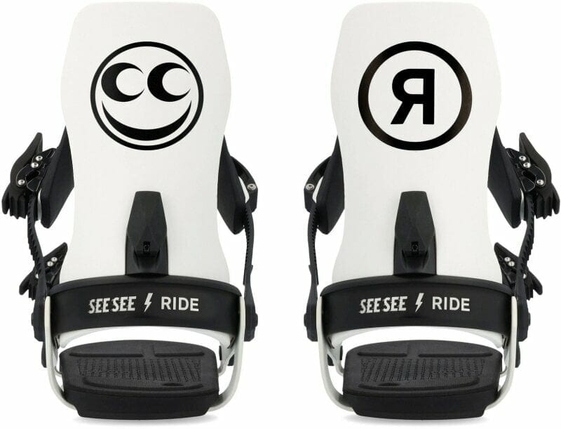 2024 Ride A-6 Snowboard Bindings Lime (See See) S2AS