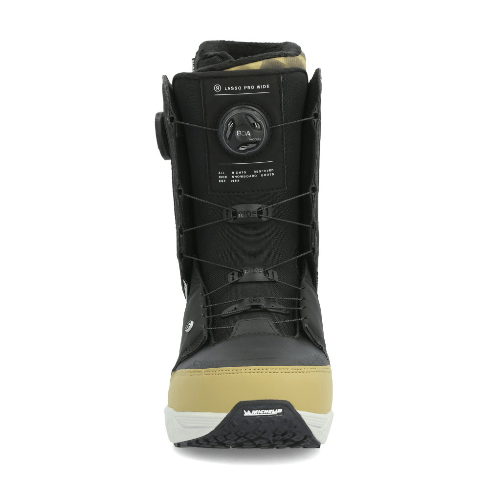 2024 Ride Lasso Pro Wide Men's Snowboard Boots S2AS