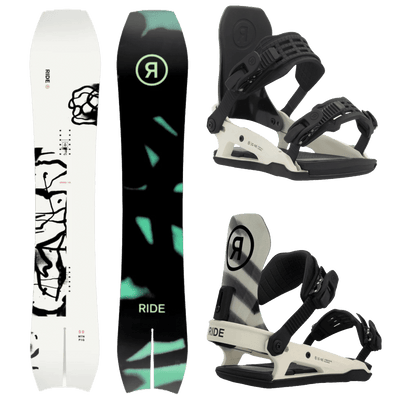 2024 Ride MTN PIG + C-10 Snowboard Package RIDE