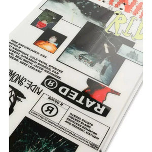 2024 Ride team Benchwarmer Rated R Snowboard LTD S2AS