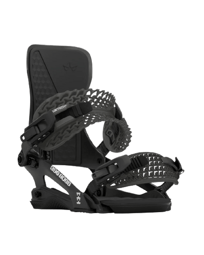 2024 Rome 390 Boss (Black) Snowboard Bindings S2AS