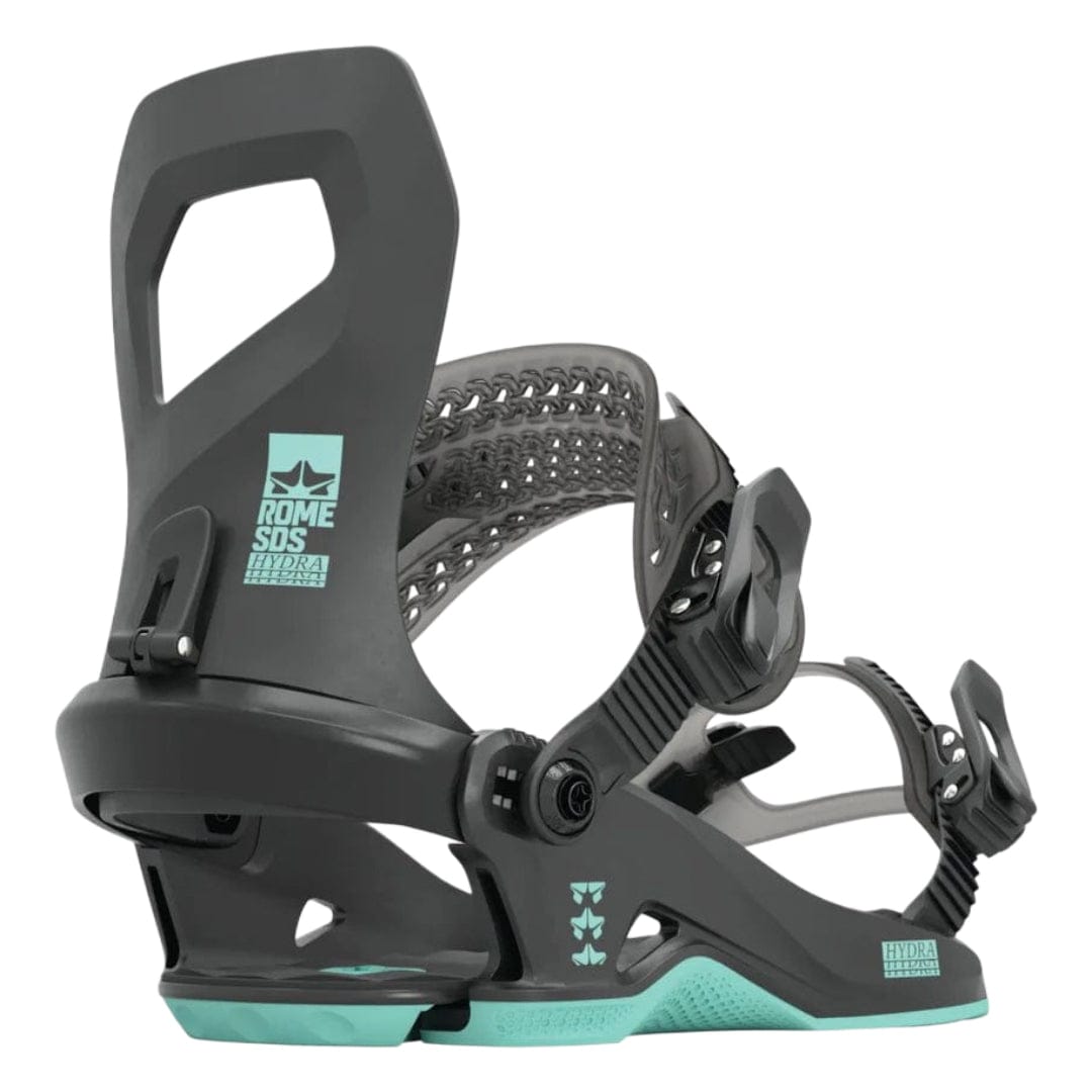 2024 Rome Hydra (Black) Snowboard Bindings ROME