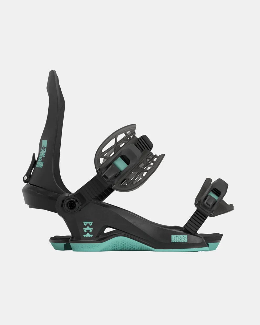 2024 Rome Hydra (Black) Snowboard Bindings S2AS