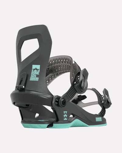 2024 Rome Hydra (Black) Snowboard Bindings S2AS