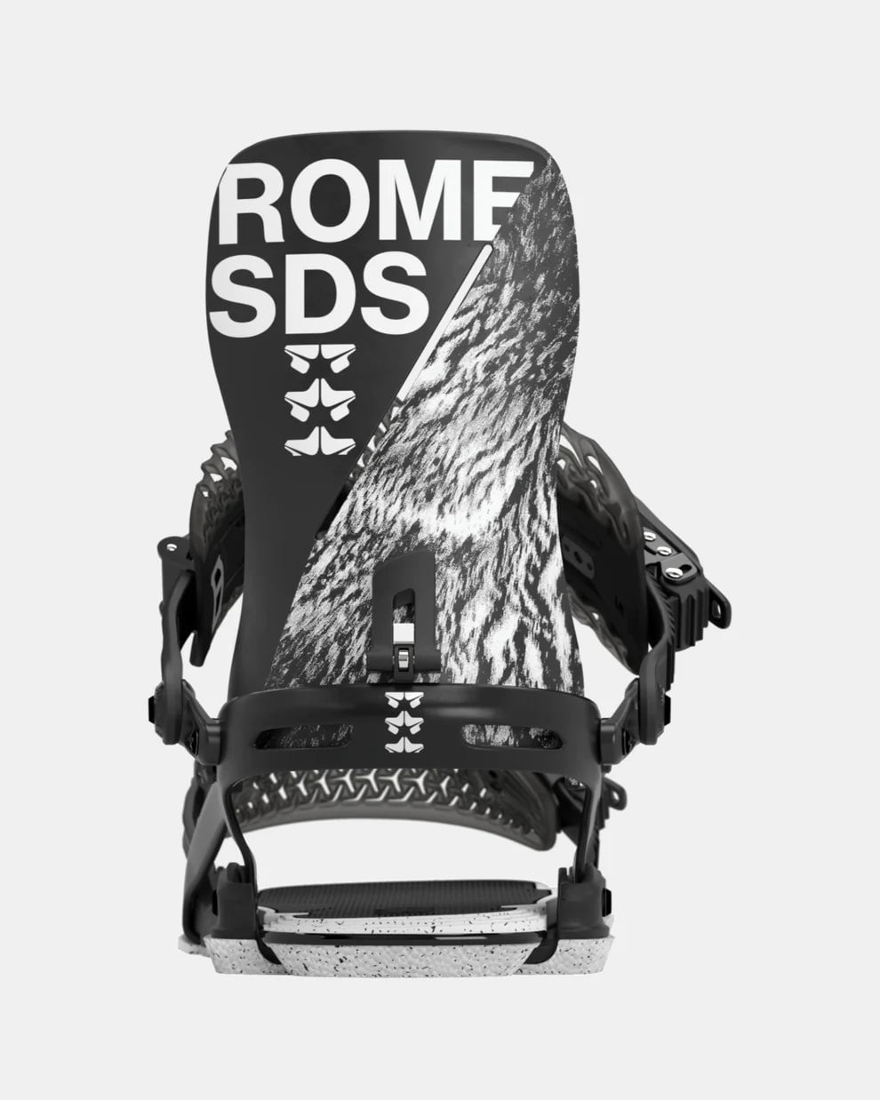 2024 Rome Katana (Black/White) Snowboard Bindings S2AS