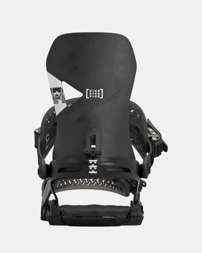 2024 Rome Vice (Black) Snowboard Bindings S2AS