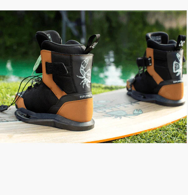 2025 Ronix Diplomat EXP Wakeboard Bindings S2AS