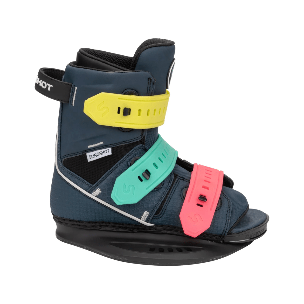 2025 Slingshot GROM EverShred Youth Wakeboard Bindings 13-2UK S2AS