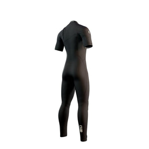 2024 Mystic The One Men's Shortarm 3/2mm Zipfree Black S2AS