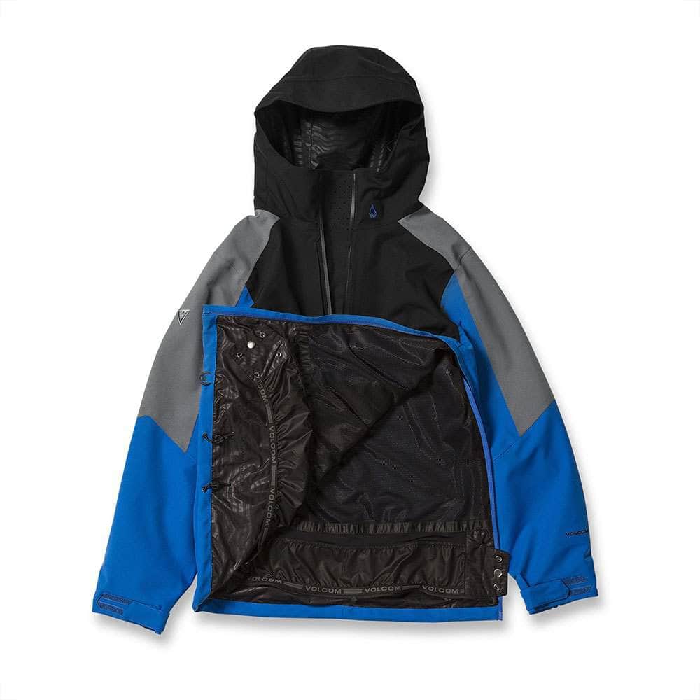 2024 VOLCOM Brighton Pullover Men's Snow Jacket (Blue) S2AS