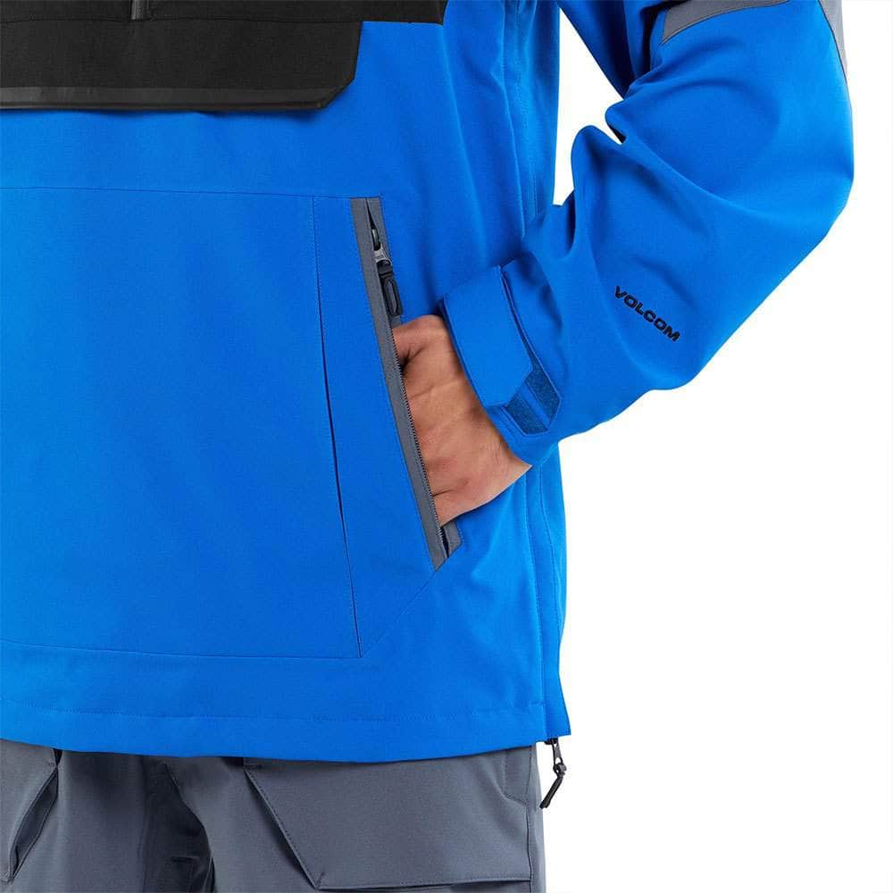 2024 VOLCOM Brighton Pullover Men's Snow Jacket (Blue) S2AS