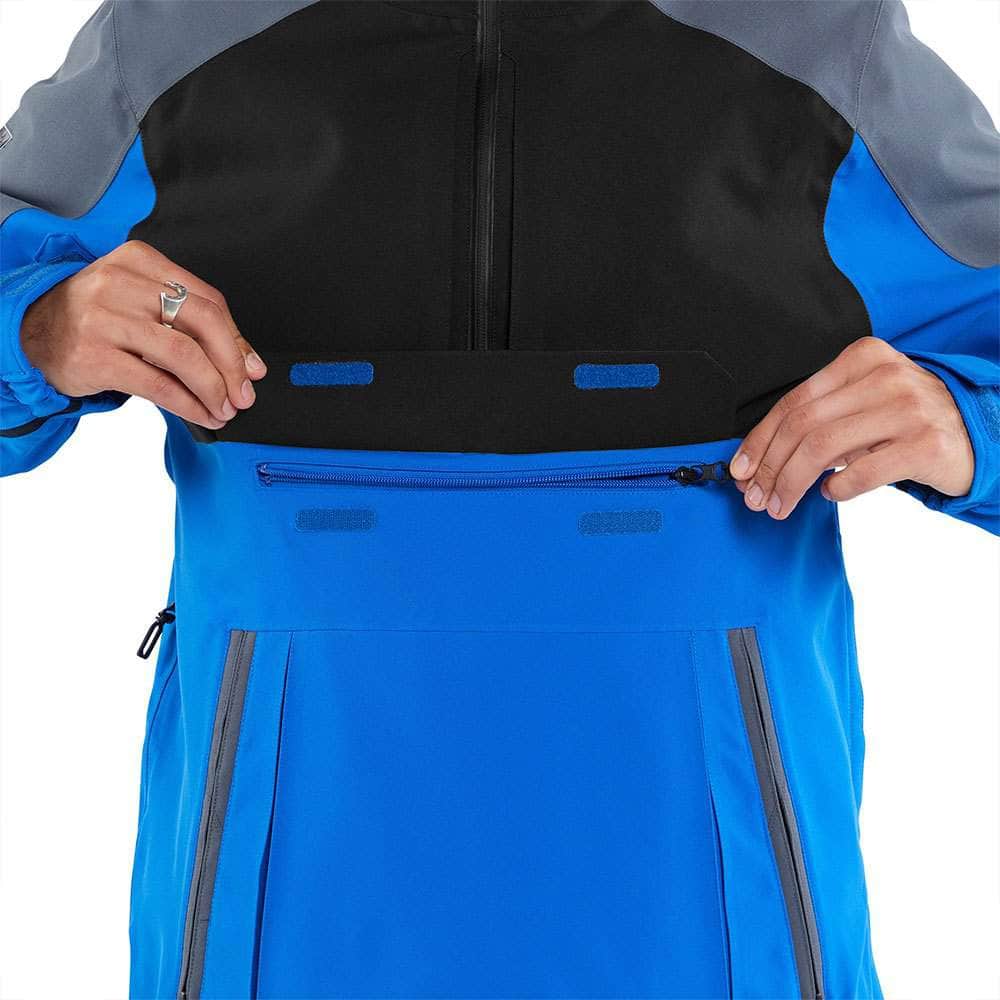 2024 VOLCOM Brighton Pullover Men's Snow Jacket (Blue) S2AS
