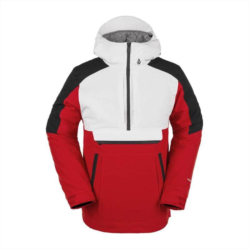 2024 VOLCOM Brighton Pullover Men's Snow Jacket (Red) VOLCOM