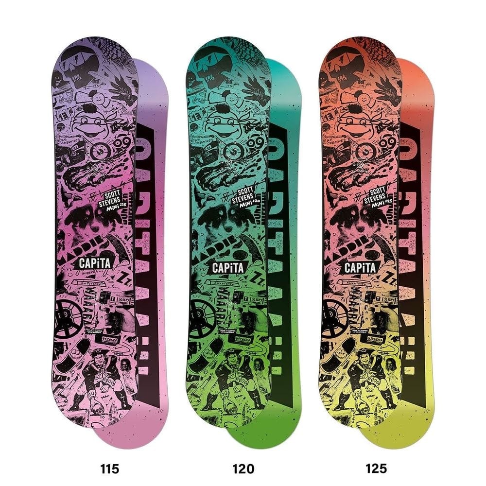2025 Capita Scott Stevens Mini Snowboard S2AS