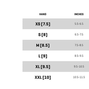2025 DAKINE GLOVE MEASURE