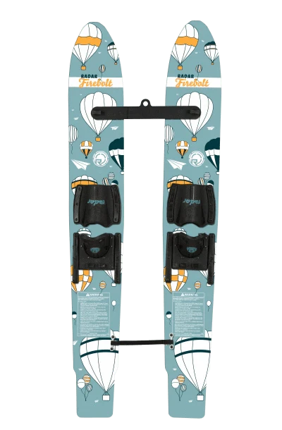 2025 KIDS RADAR Firebolt Combo Skis w/ Adj Horseshoe Bindings RADAR