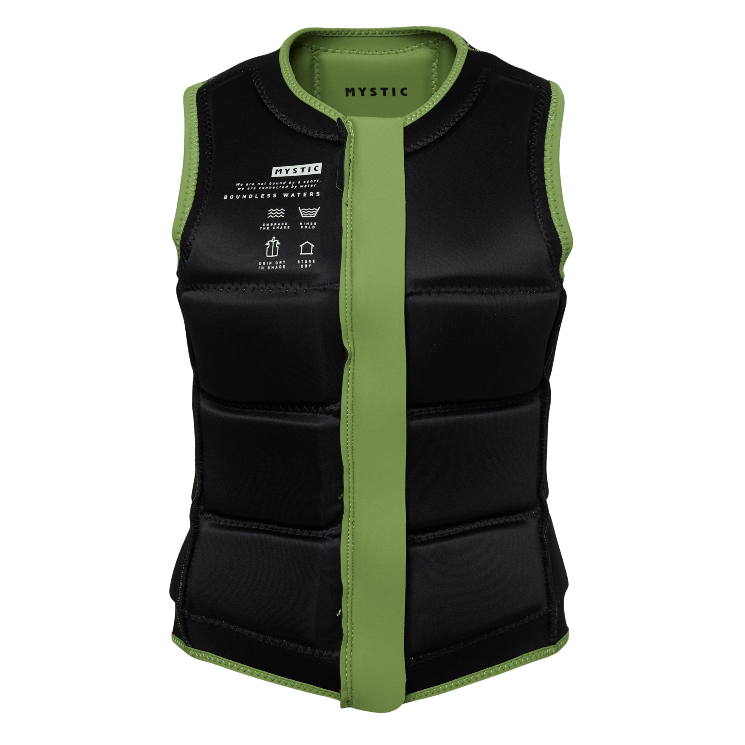 2025 Mystic Star impact vest (Soft Green) MYSTIC