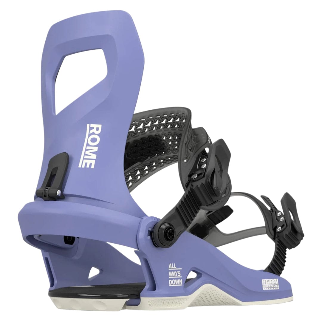 2025 Rome Hydra (Lavender) Snowboard Bindings ROME