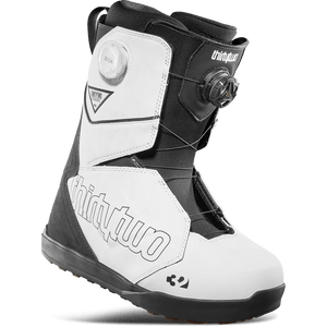 2025 ThirtyTwo Lashed Double BOA® Men’s Snowboard Boots – White/Black THIRTYTWO