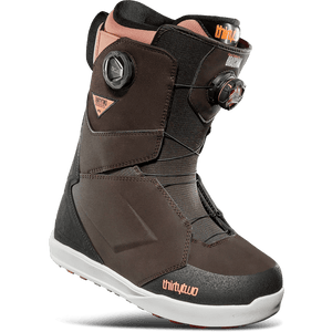 2025 ThirtyTwo Men’s Lashed Double BOA® Wide x Bradshaw Snowboard Boots – Brown THIRTYTWO
