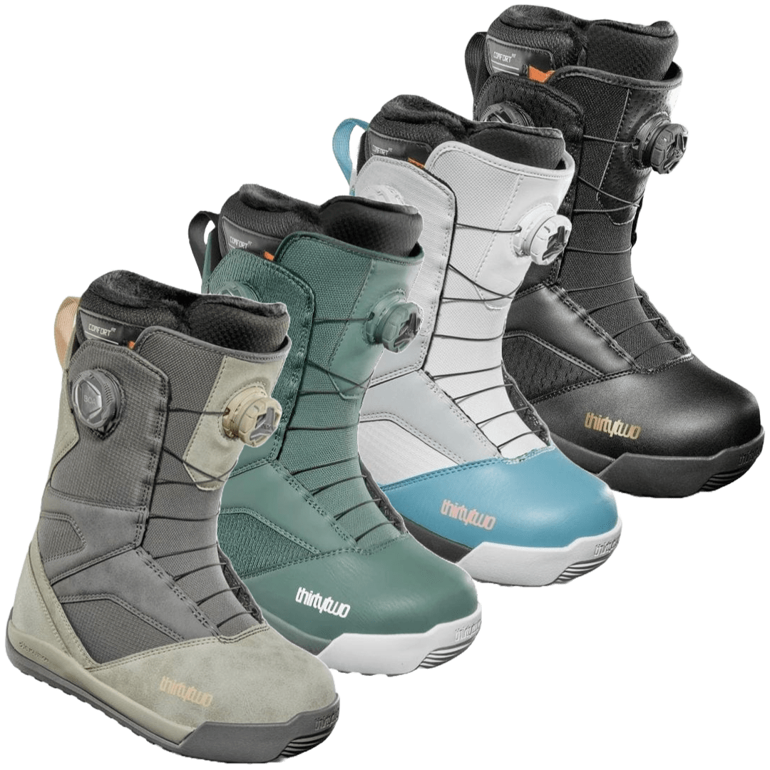 2025 THIRTYTWO WOMEN'S STW DOUBLE BOA SNOWBOARD BOOTS THIRTYTWO