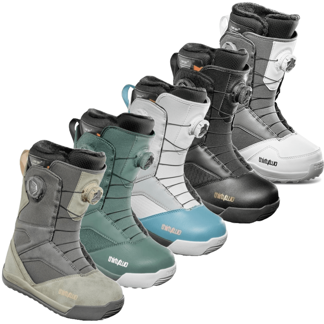 2025 THIRTYTWO WOMEN'S STW DOUBLE BOA SNOWBOARD BOOTS THIRTYTWO