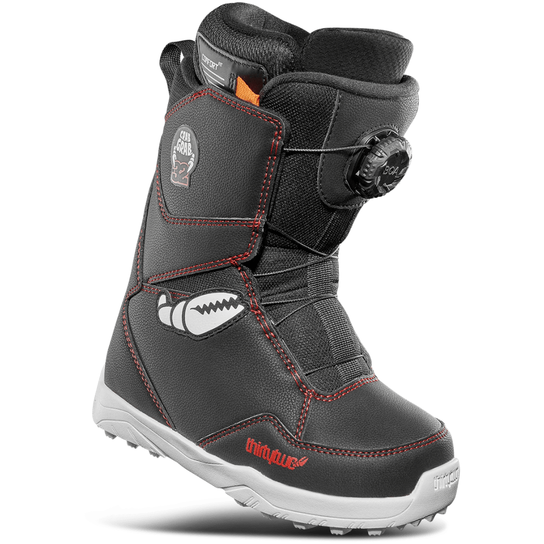 2025 THIRTYTWO Youth Boa Crab Grab Snowboard Boots THIRTYTWO