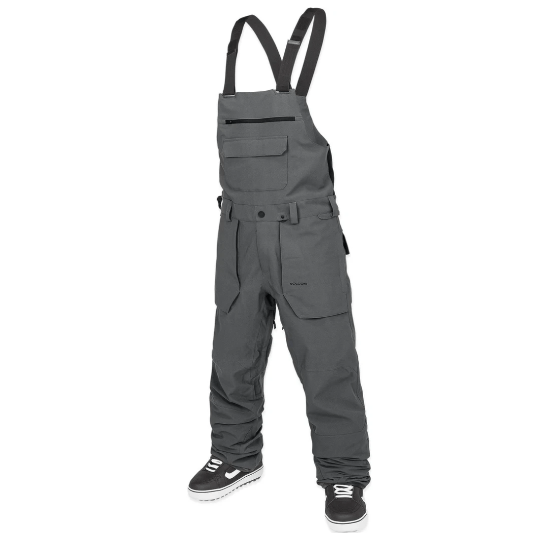 2025 Volcom Roan Bib Overall (Charcoal) S2AS