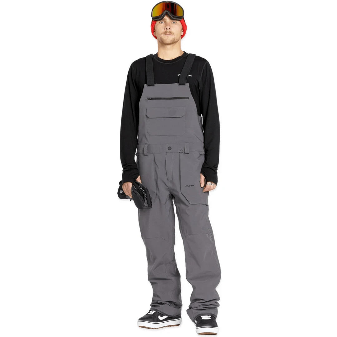 2025 Volcom Roan Bib Overall (Charcoal) S2AS