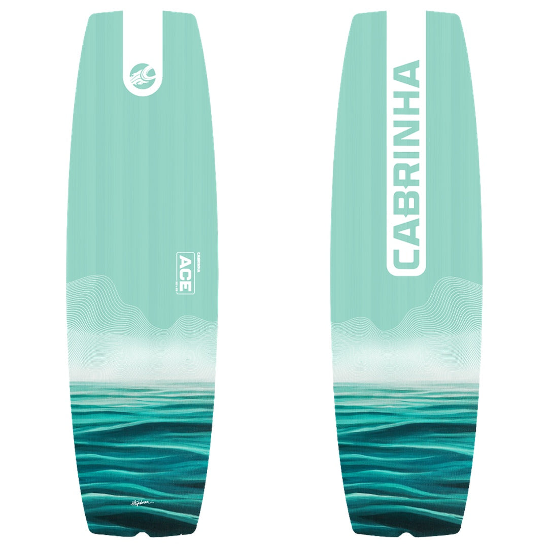 2026 Cabrinha Ace junior sizes – deck on left, base on right