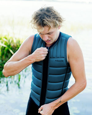 2026 Follow Total Mens Impact Vest - Blue Follow