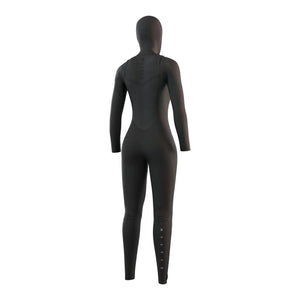 2026 Gem Hooded Fullsuit 6/4/3mm Front Zip - Black MYSTIC