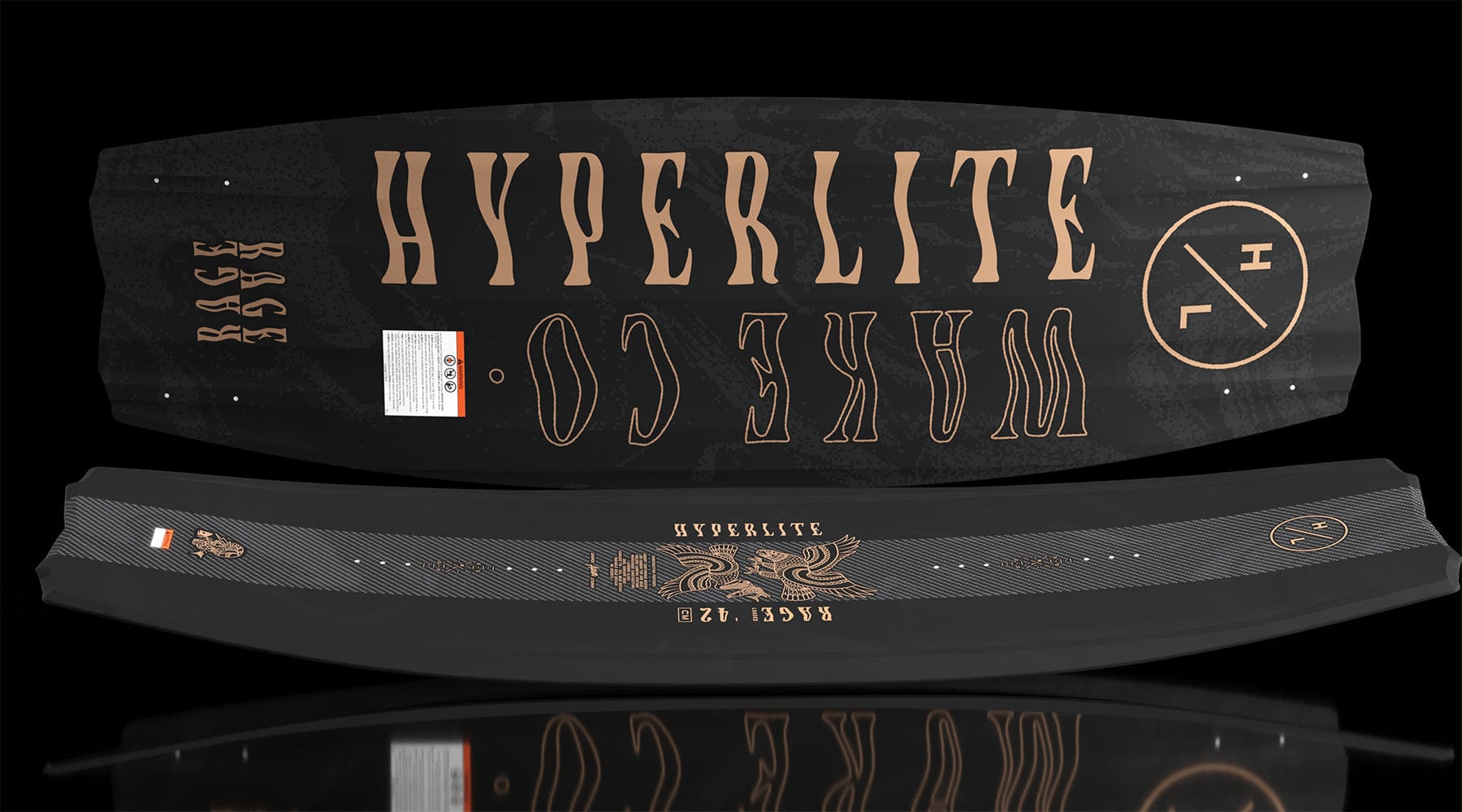 2026 Hyperlite Rage Loaded Wakeboard HYPERLITE