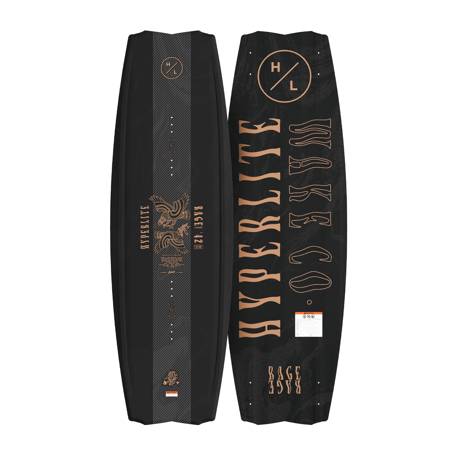 2026 Hyperlite Rage Loaded Wakeboard HYPERLITE