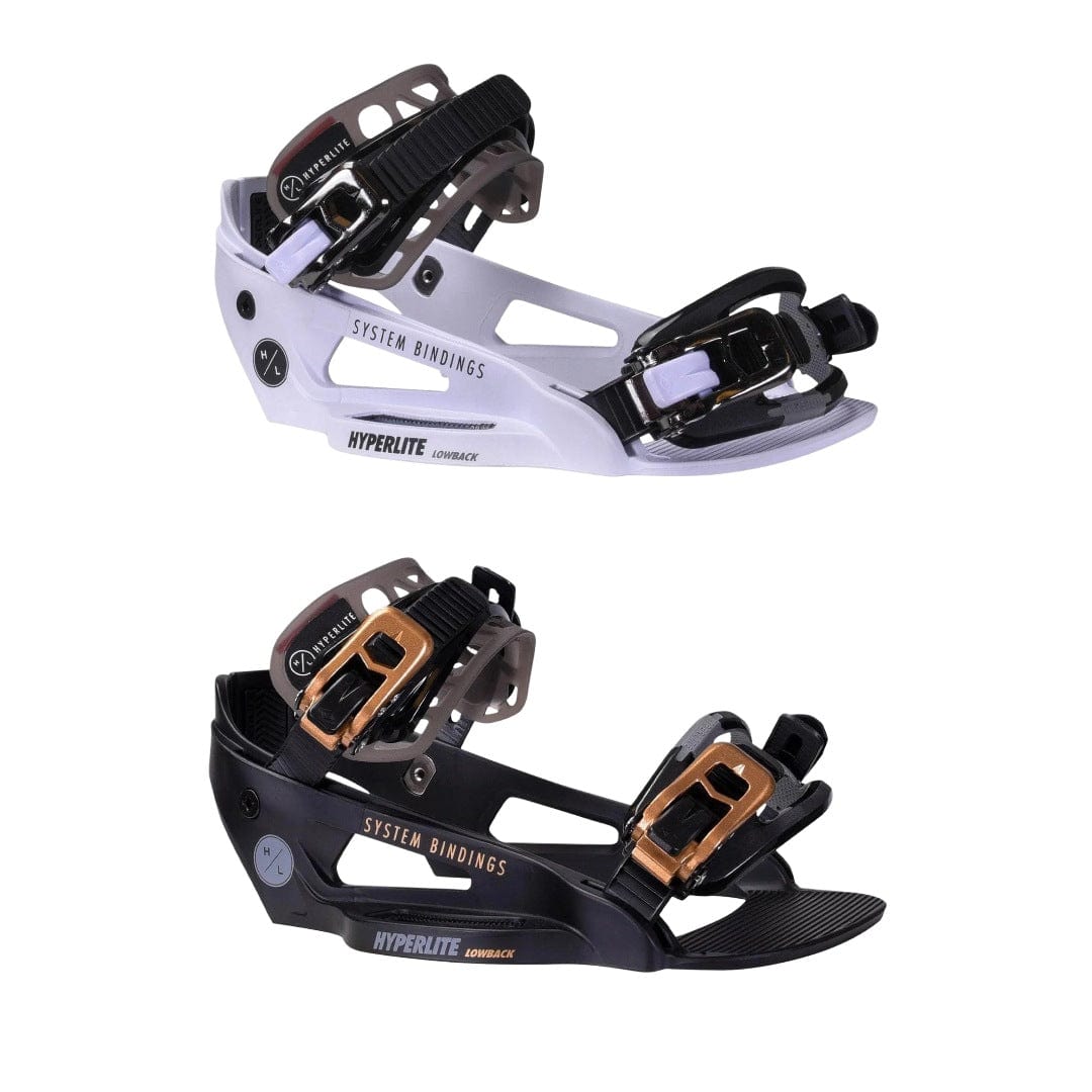 2026 Hyperlite System Lowback Chassis Wakeboard Bindings HYPERLITE