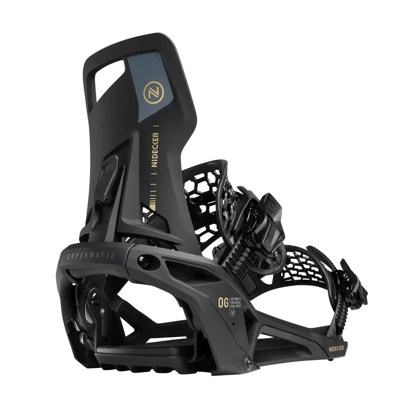 2026 Nidecker OG Supermatic Snowboard Bindings Nidecker