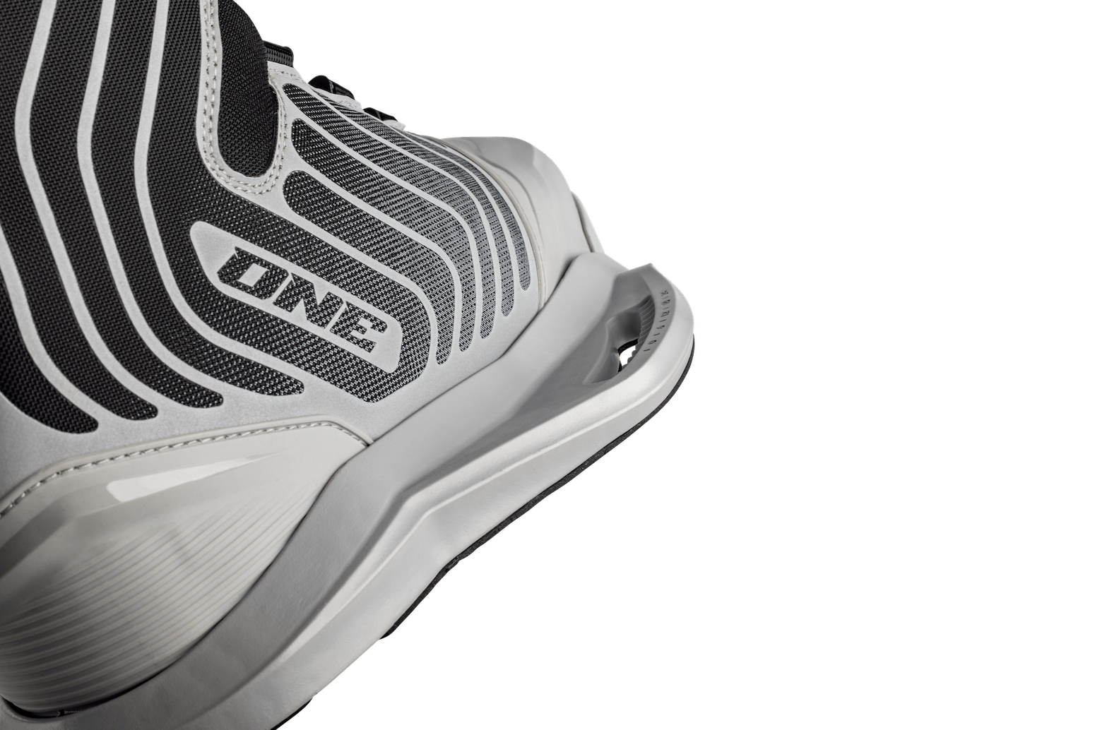2026 Ronix One - Silver Reflective Wakeboard Binding RONIX