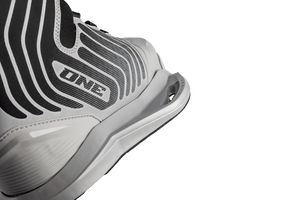 2026 Ronix One - Silver Reflective Wakeboard Binding RONIX