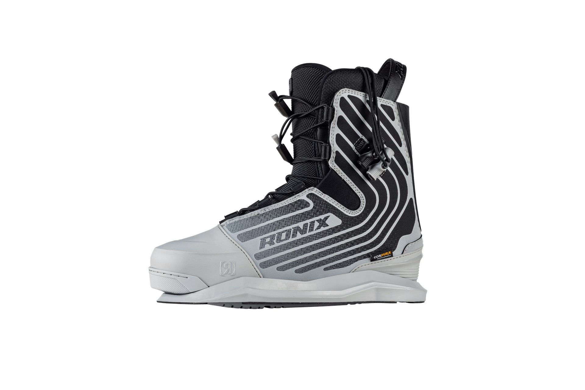 2026 Ronix One - Silver Reflective Wakeboard Binding RONIX