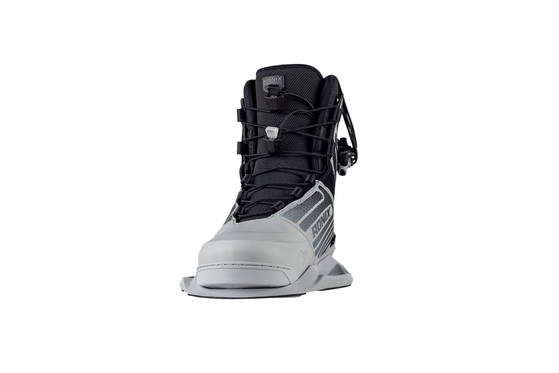 2026 Ronix One - Silver Reflective Wakeboard Binding RONIX
