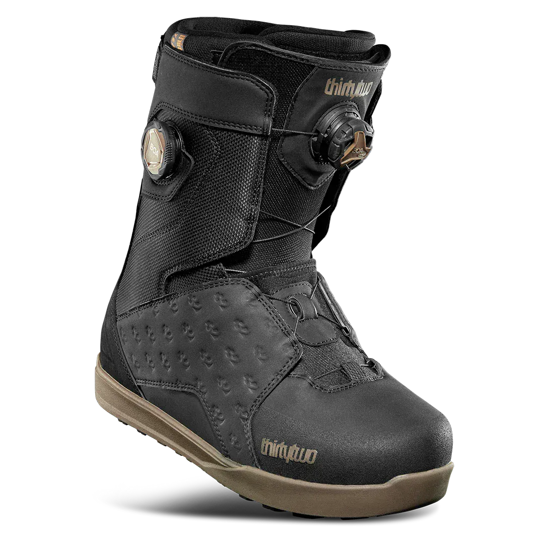 2026 ThirtyTwo Lashed Double BOA Snowboard Boots – Black/Gum THIRTYTWO