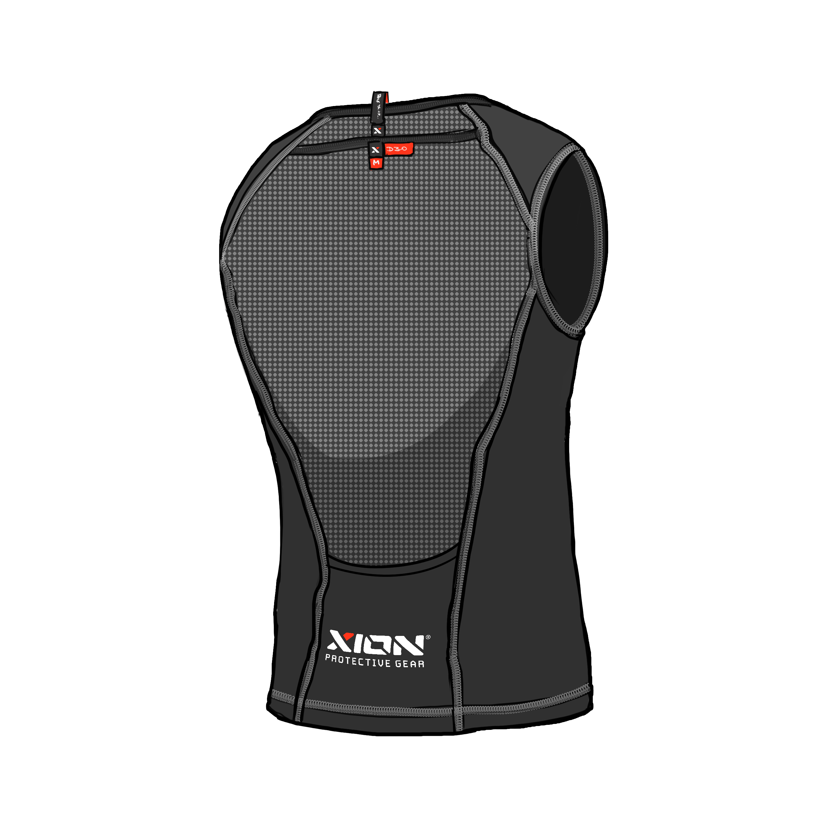 2026 XION PG Women's Nosleeve Vest Freeride LITE – D3O XION PG