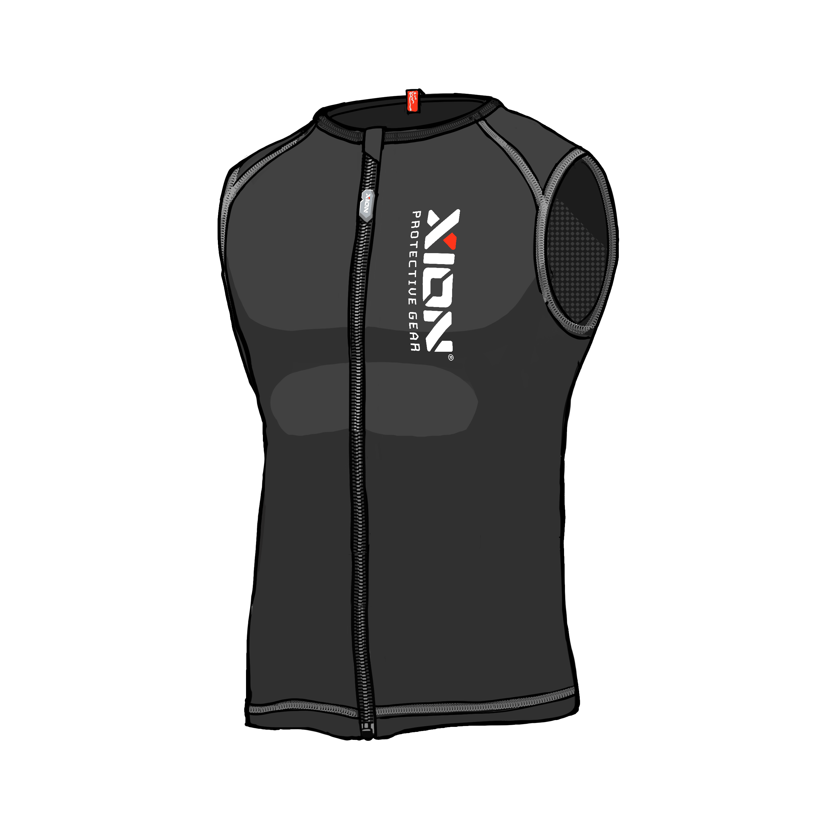 2026 XION PG Women's Nosleeve Vest Freeride LITE – D3O XION PG