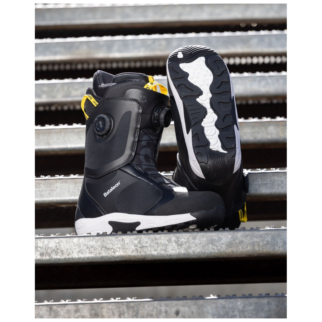 2027 Bataleon Men's Rave Snowboard Boots - Black - lifestyle view 6
