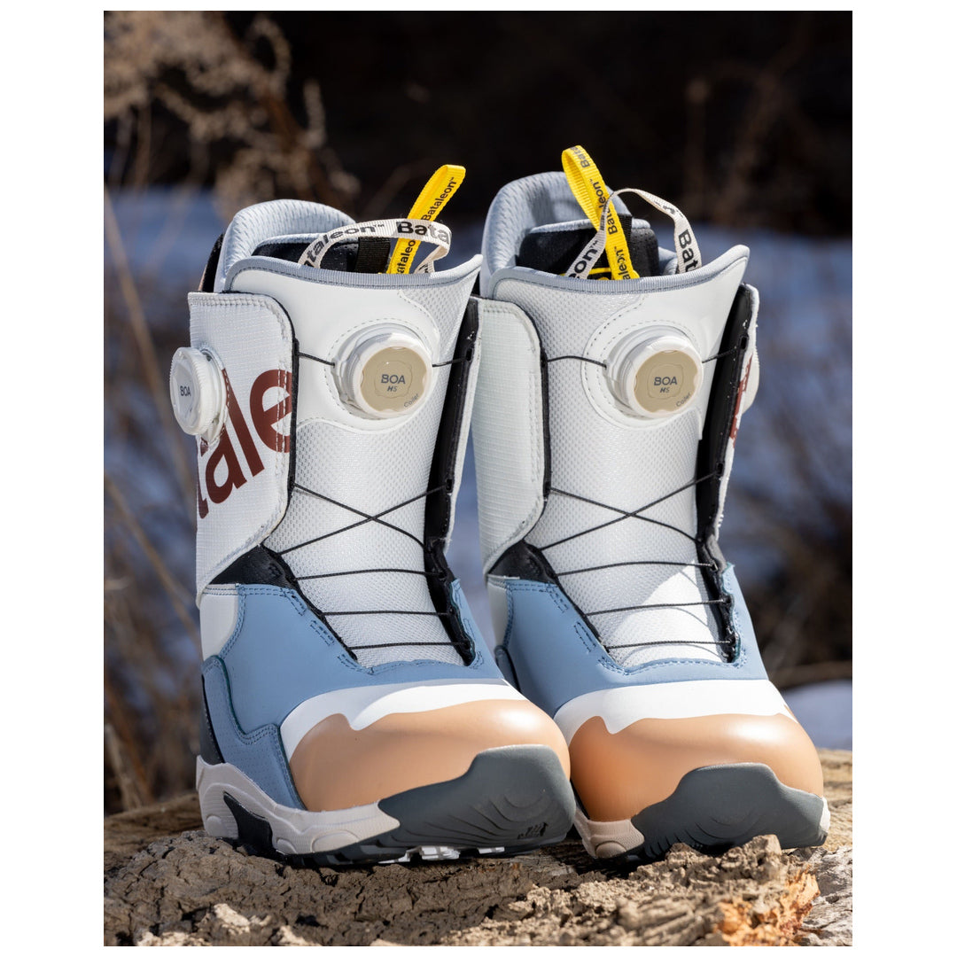 2027 Bataleon Women's Twist Snowboard Boots - Grey - lifestyle view 13