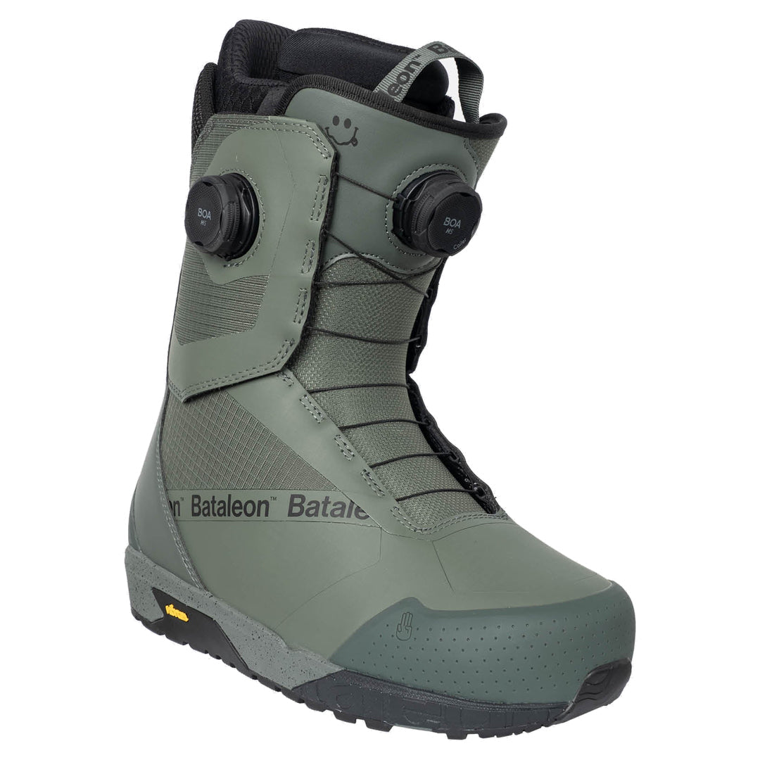 2027 Bataleon Men's Salsa Double BOA Snowboard Boots - Thyme Green - product view 5
