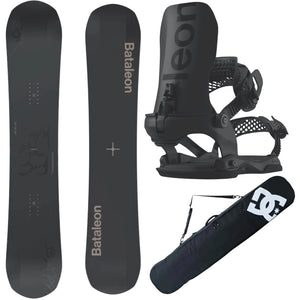 2027 Bataleon Evil Twin+ Snowboard Package with Blaster AW FASE® Bindings & DC Snowboard Bag Bataleon