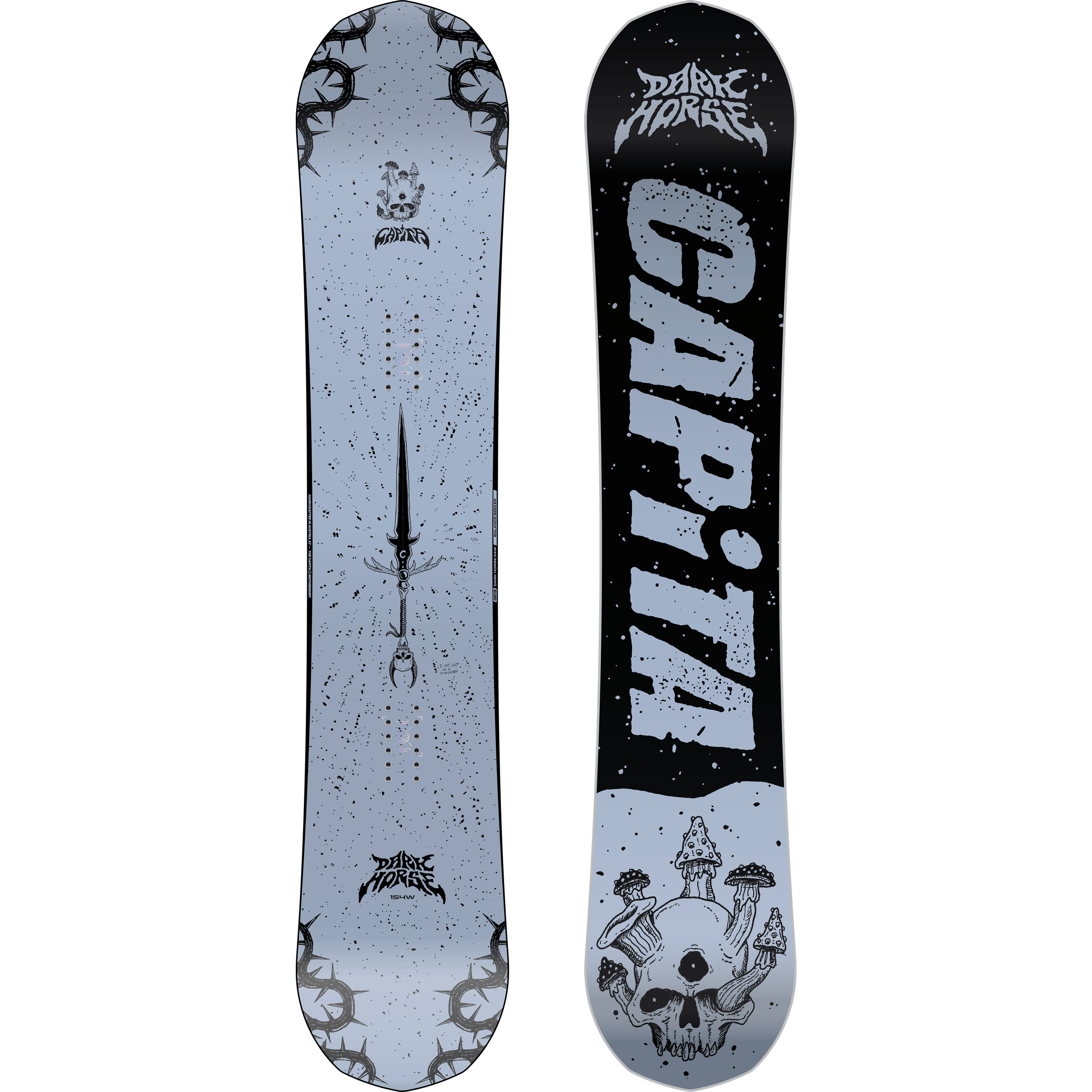 2027 CAPITA DARK HORSE FREESTYLE SNOWBOARD CAPITA